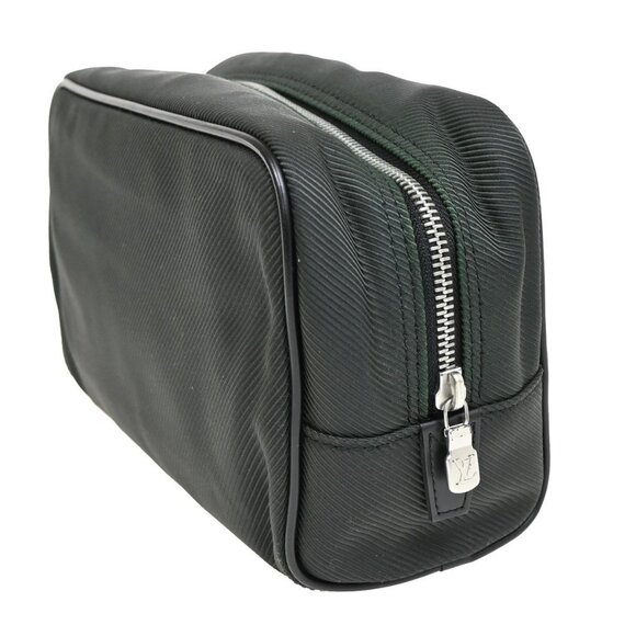 LOUIS VUITTON Parana Clutch Hand Bag Pouch Taiga Canvas Leather M30754 02FC064 - Picture 16 of 16